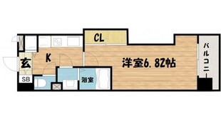 Luxe難波西Ⅲの物件間取画像